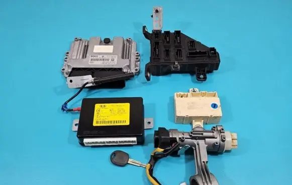 KIA Sportage Engine control unit/module ECU 0281015369 IMPRK1414489