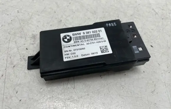 BMW 7 G11 G12 Other control units/modules 9381022