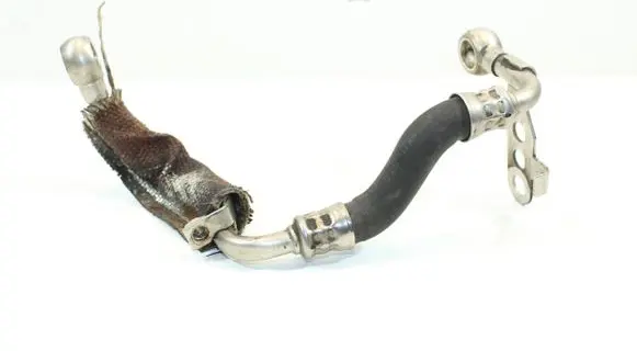 Audi A6 S6 C6 4F Turbo turbocharger oiling pipe/hose 06D121497A