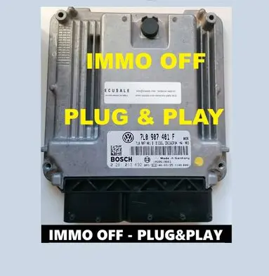 Volkswagen Touareg I Engine control unit/module 7L0907401F 0281013692