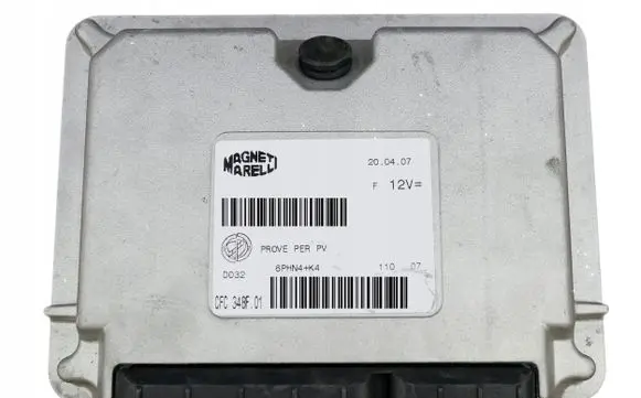 Fiat 500 Engine control unit/module CFC348F01