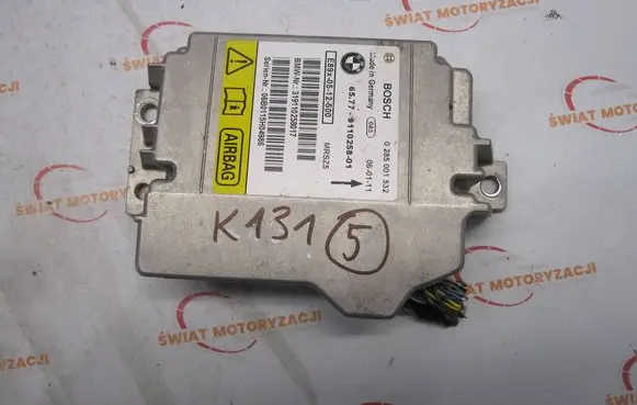 BMW 1 E81 E87 Airbag control unit/module 9110258 0285001532