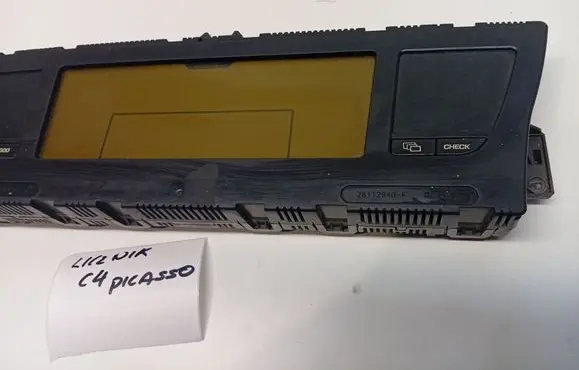 Citroen C4 I Picasso Speedometer (instrument cluster) 281196233 NS10648949 9663755980