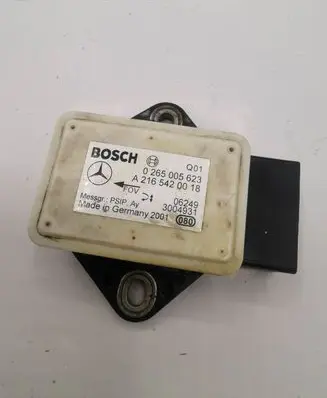 Mercedes-Benz E W211 ESP acceleration yaw rate sensor 0265005623 A2165420018