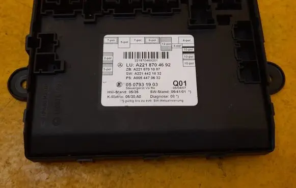Mercedes-Benz CL C216 Door control unit/module A2168704692