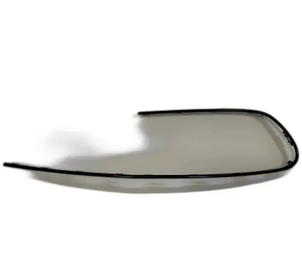 Rear bumper trim bar molding