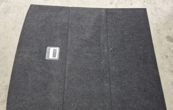 Volkswagen PASSAT B6 Trunk/boot floor carpet liner 3C9863463G