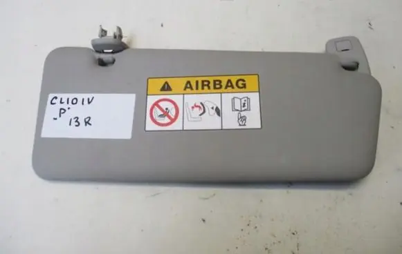 Renault Clio IV Sun visor