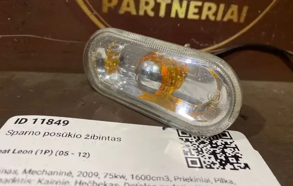 Seat Leon (1P) Front fender indicator light 6L0949117A