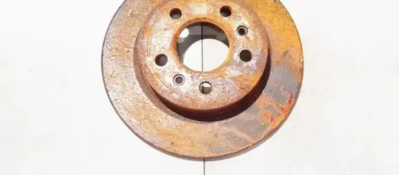 Renault Laguna I Rear brake disc neventiliuojamas
