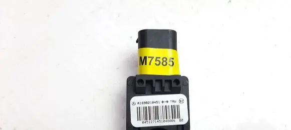 Airbag deployment crash/impact sensor