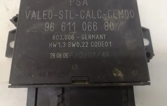 Citroen C5 Parking PDC control unit/module 9661106680