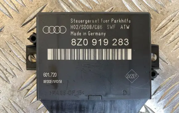 Audi A4 S4 B6 8E 8H Parking PDC control unit/module 8Z0919283 601720 H02SD08C86