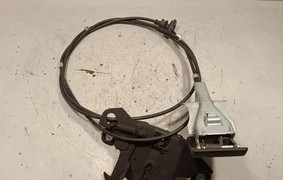 Nissan Navara D40 Engine bonnet/hood lock release cable 