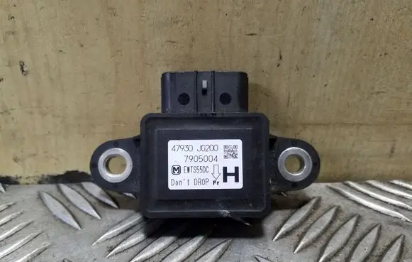 ESP acceleration yaw rate sensor