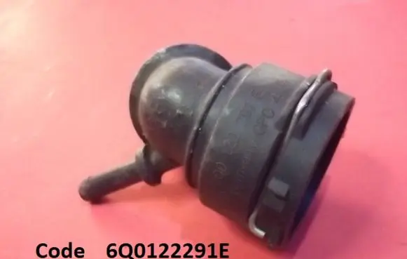 Volkswagen Golf IV Engine coolant pipe/hose 6Q0122291E