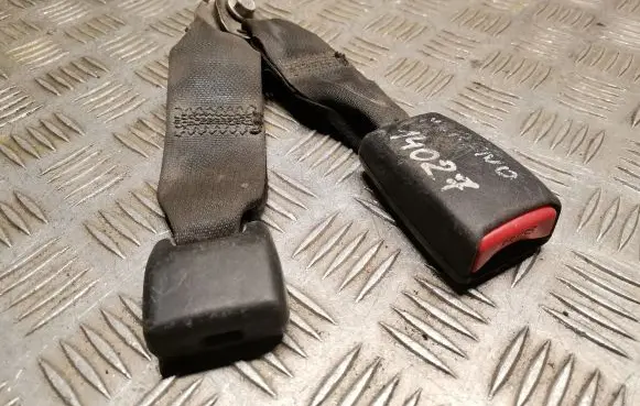 Middle seatbelt buckle (rear)