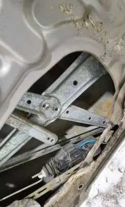 Honda CR-V Sliding door window regulator with motor