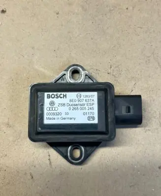 Volkswagen PASSAT B5.5 ESP acceleration yaw rate sensor 8E0907637A 0265005245 9000320