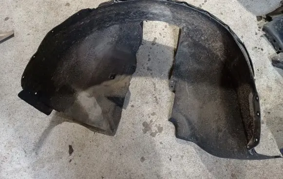 Volvo S80 Front wheel arch liner splash guards 30796596