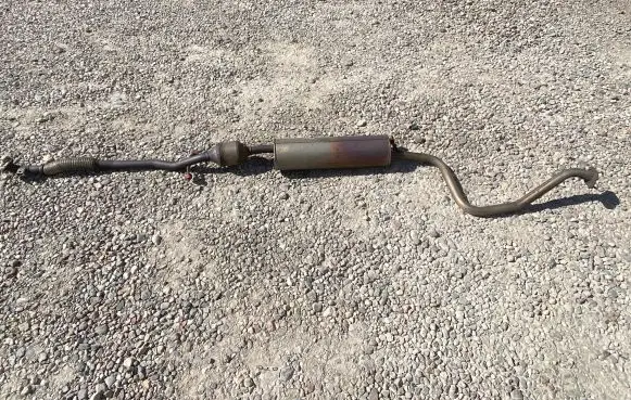 MG ZS Muffler/silencer 11102842