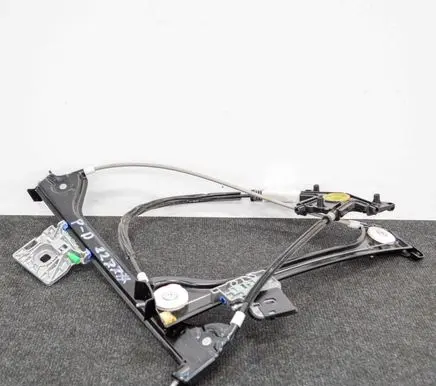 Front door window regulator with motor