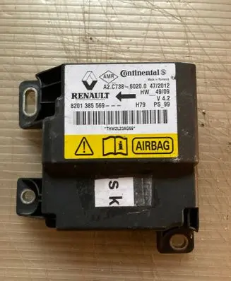 Dacia Duster Airbag control unit/module 8201385569 A2C73860200