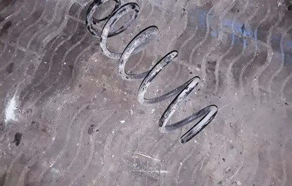 Opel Agila B Rear coil spring NOCODE