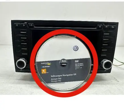 Volkswagen Multivan T5 Navigation maps CD/DVD 3C051859D 3C0919859C