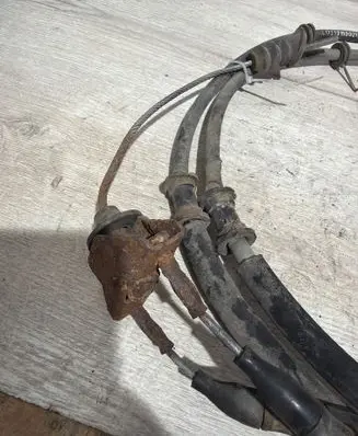 Opel Meriva A Hand brake release cable 417213159021