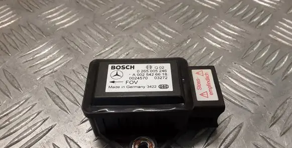 Mercedes-Benz E W211 ESP acceleration yaw rate sensor 0265005246 A0025426618