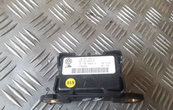 Volkswagen Jetta V ESP acceleration yaw rate sensor 1K0907655D 10170103643
