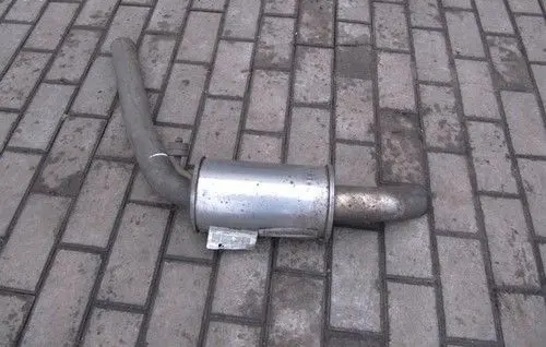 Land Rover Range Rover Sport L320 Front muffler/silencer LR044195