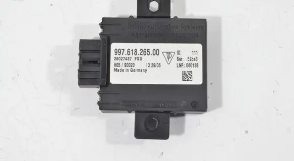 Porsche Cayman 987 Alarm control unit/module 99761826500