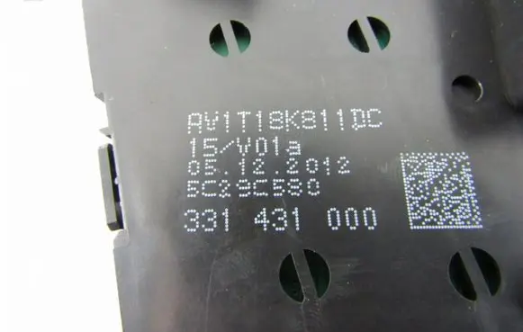 Ford B-MAX Multifunctional control switch/knob AV1T18K811DC
