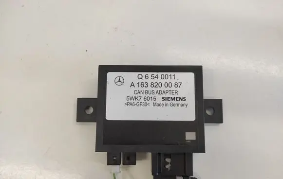 Mercedes-Benz ML W163 Other control units/modules A1638200087 Q6540011 5WK76015