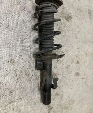 Front shock absorber with coil spring