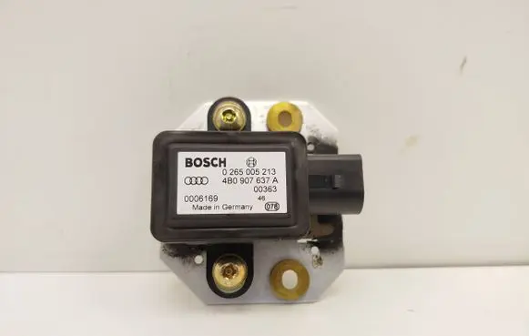 Volkswagen PASSAT B5.5 ESP acceleration yaw rate sensor 0265005213 0006169 4B0907637A