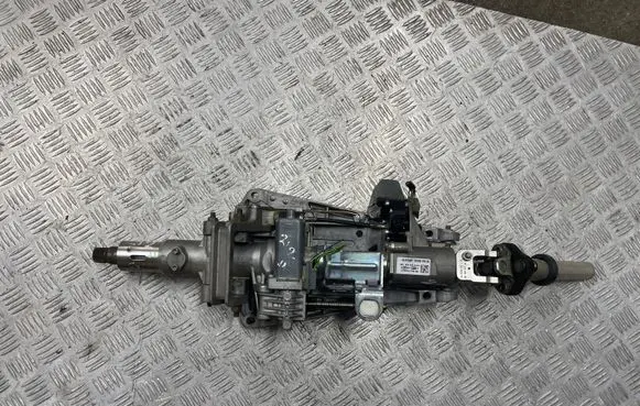 Steering wheel axle set