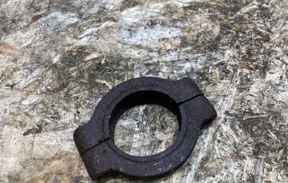 Bentley T2 Muffler pipe connector clamp 