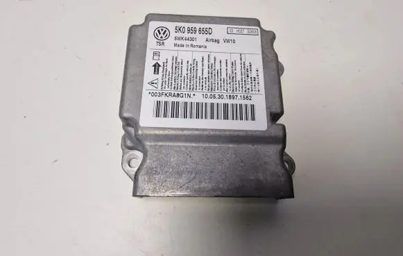 Volkswagen Golf VI Airbag control unit/module 5K0959655D
