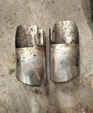 Mercedes-Benz C W204 Muffler ending 