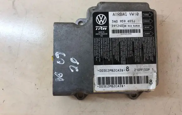 Volkswagen PASSAT B6 Airbag control unit/module 5N0959655J