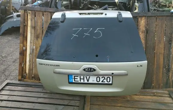 KIA Sportage Tailgate/trunk/boot lid