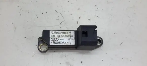 Audi A6 S6 C5 4B Airbag deployment crash/impact sensor 4B0959643B 0230602M40FZ 160101
