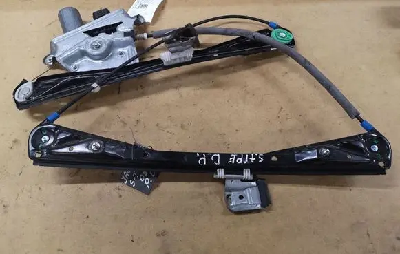 Jaguar S-Type Front door window regulator with motor 12V0130821947 1222017180