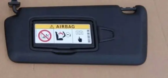 Mercedes-Benz CLA C117 X117 W117 Sun visor clip/hook/bracket MCD4284