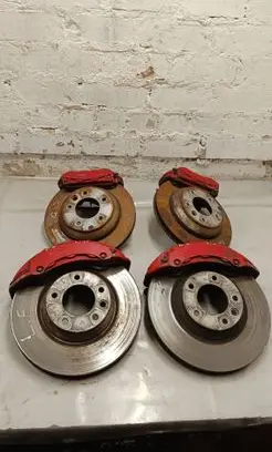 Porsche Cayenne (92A) Brake discs and calipers set 