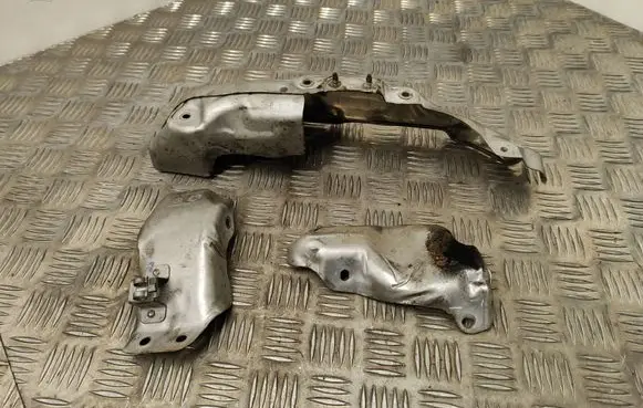 Heat shield in engine bay