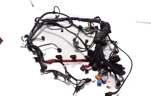Audi A6 S6 C5 4B Engine installation wiring loom 4B1971072KK 8D1971349AA